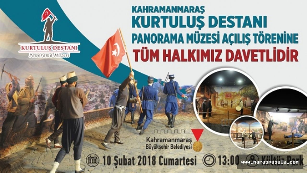 Kahramanmaraş Kurtuluş Destanı Panorama Müzesi hizmete açılıyor