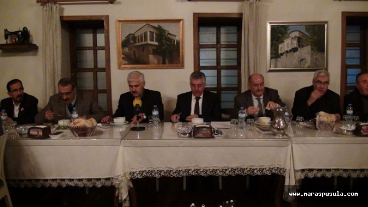 Tirşik Şöleni öncesi Başkan Kolutek, STK Temsilcileri ve Basın ile bir araya geldi