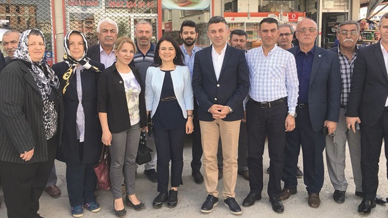 İYİ Partili Özdarendeli, Kuzey İlçe Teşkilatlarına Ziyarette Bulundu