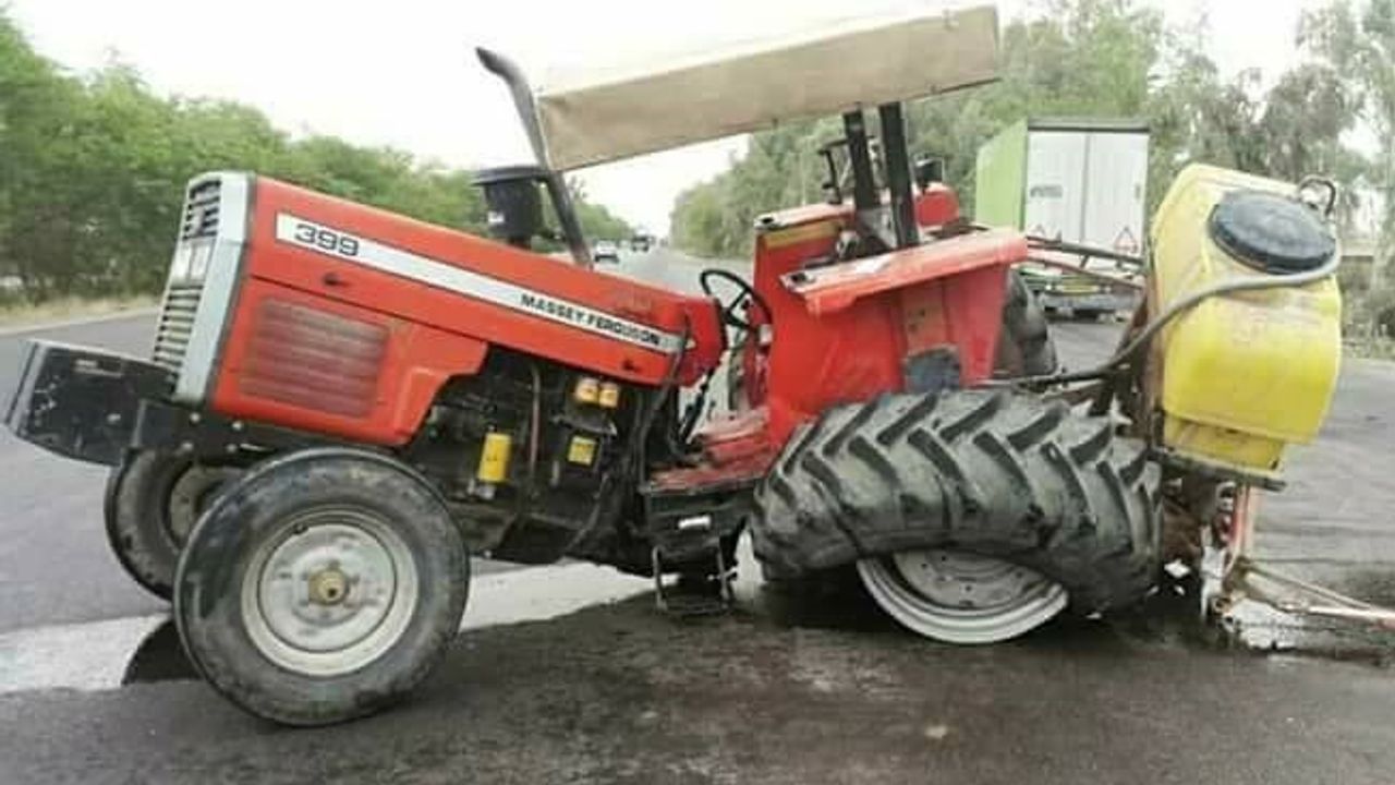 Kahramanmaraş'ta Traktör Kazası: Ortadan İkiye Bölündü!