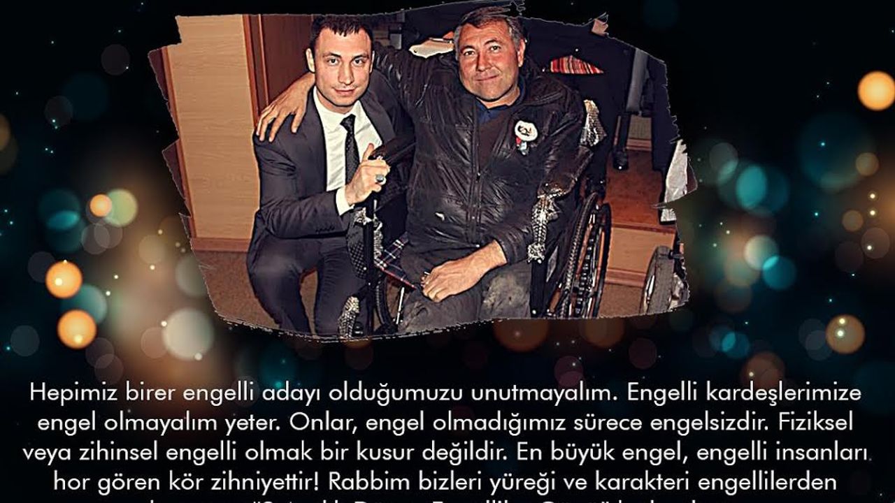 Ülkü Ocakları İl Başkanı Kayış’ın 3 Aralık Dünya Engelliler Günü Mesajı
