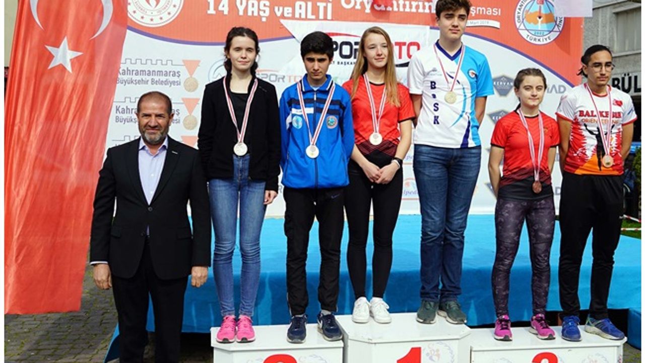 Kahramanmaraş Oryantiring Yarışması Sona Erdi