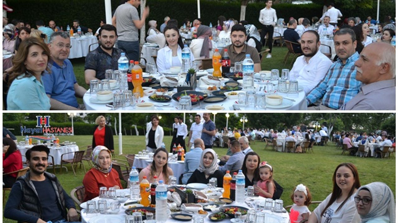 Özel Sular Hayat Hastanesi İftar Sofrasında Buluştu