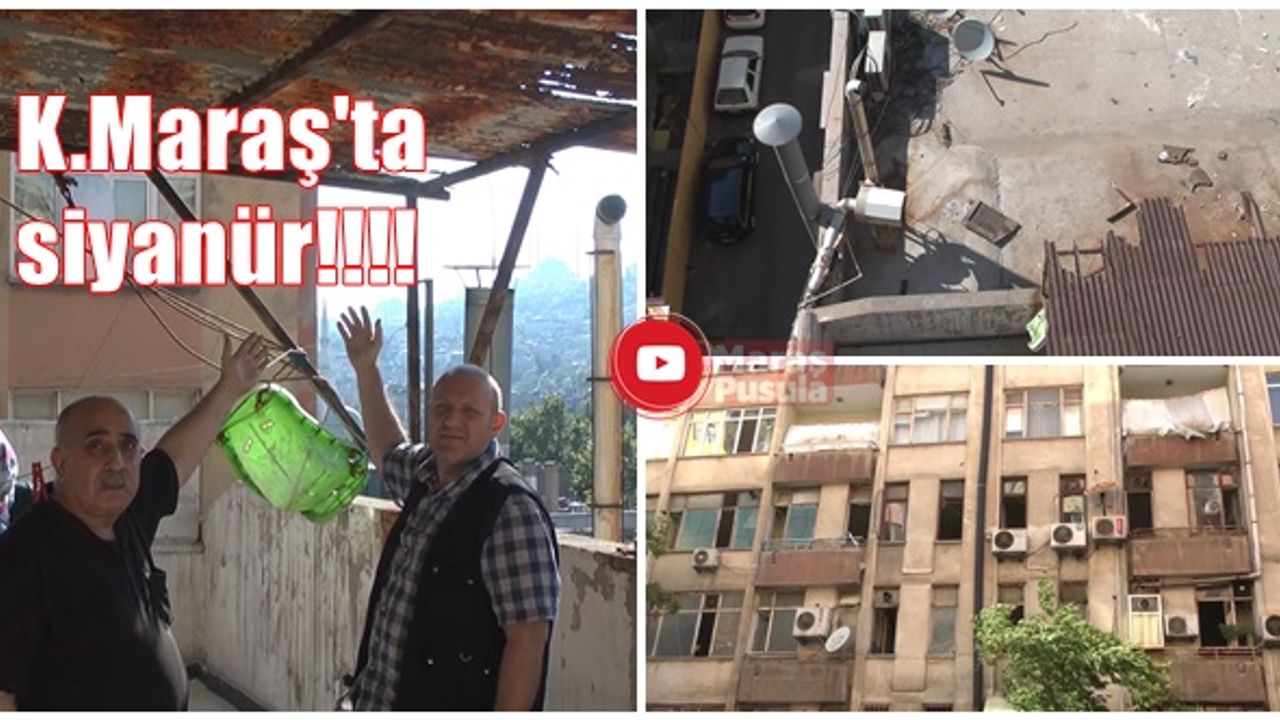 Kahramanmaraş'ta siyanürlü hava paniği.. Bir apartmanı hasta etti