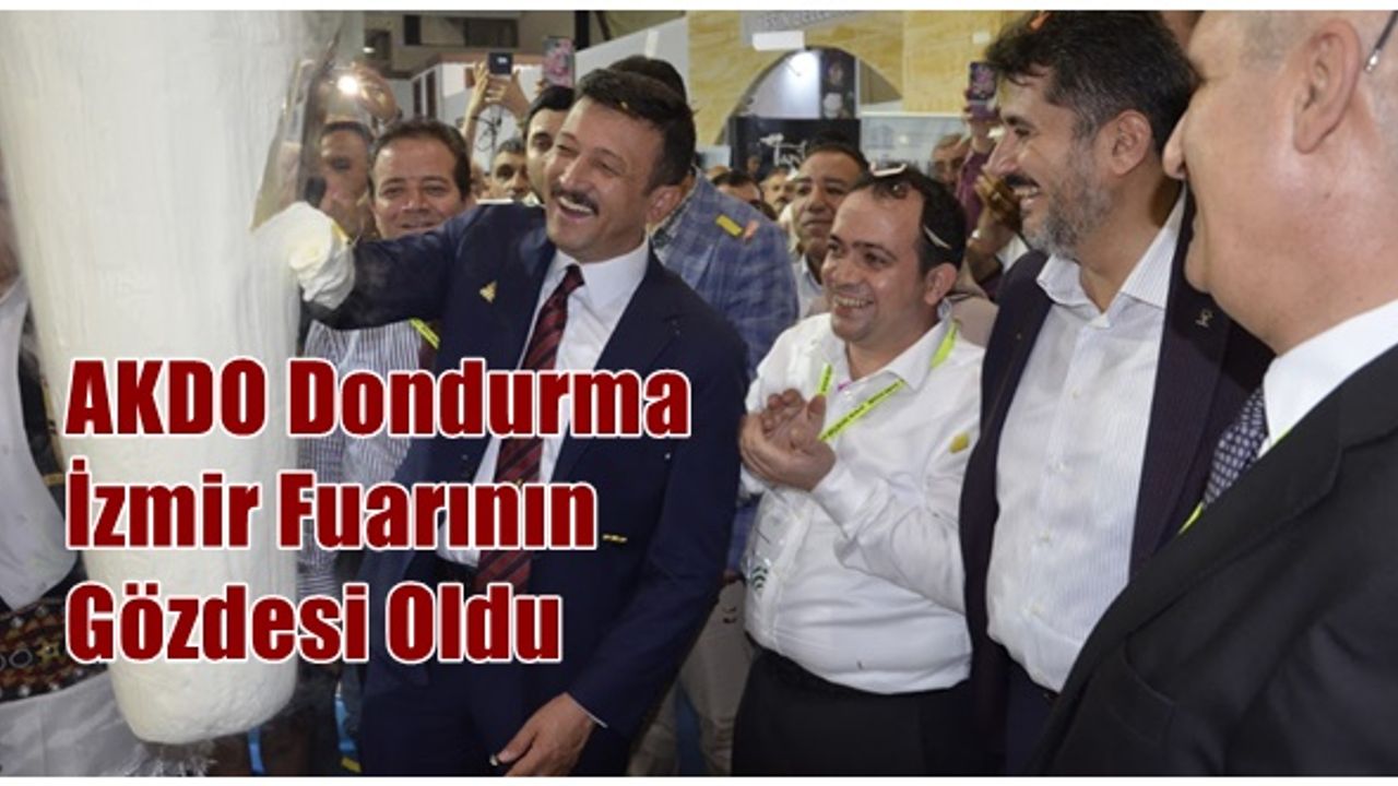 AKDO Dondurma İzmir Fuarının Gözdesi Oldu