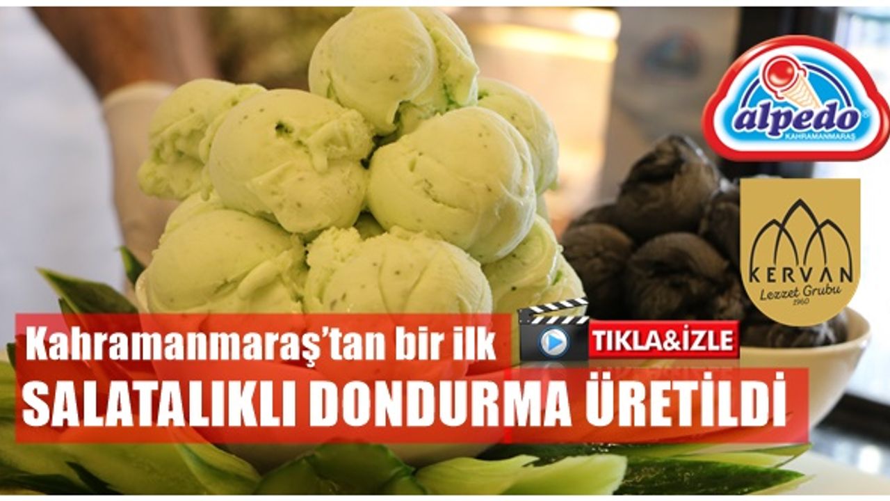 Dondurmanın önce beyazı, sonra siyahı şimdi de yeşili var!