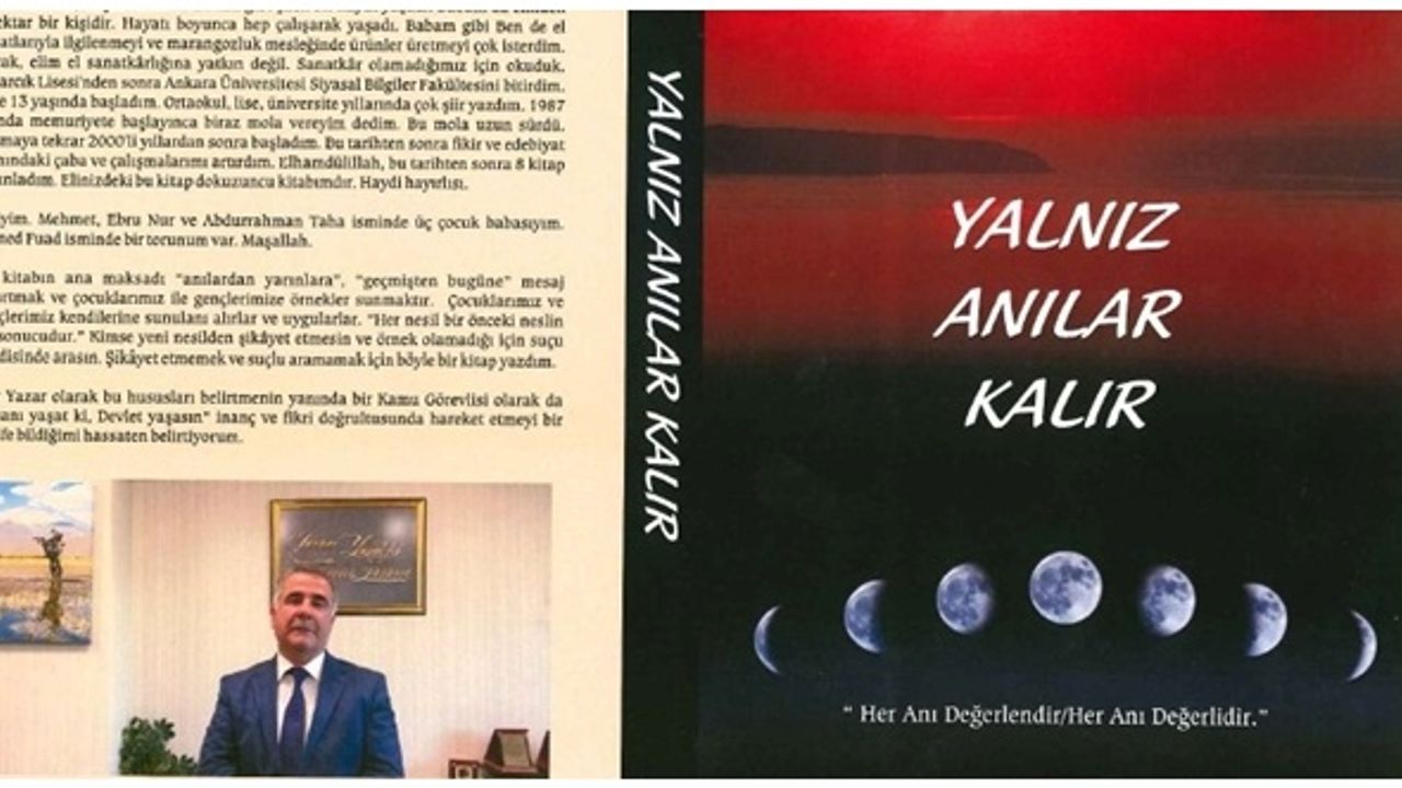 Kahramanmaraş'lı Şair Yazar Ahmet Sandal kitap fuarına son 2 kitabıyla geliyor!
