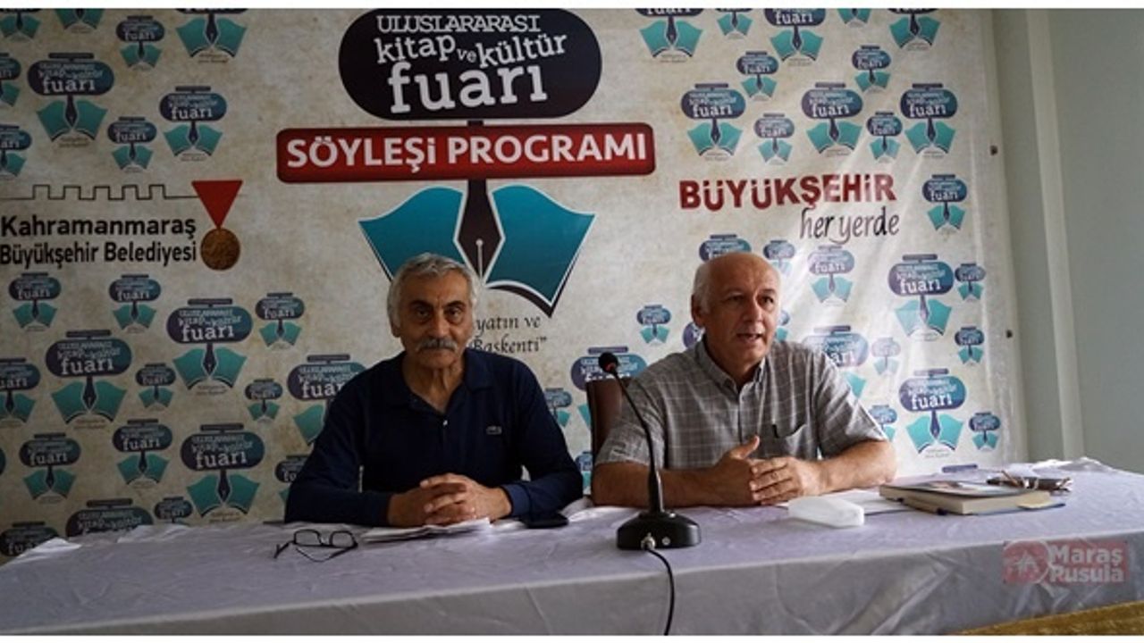 Kahramanmaraş'ta şiirin ‘Beyaz Kartalı’ Kitap ve Kültür Fuarı’nda anıldı