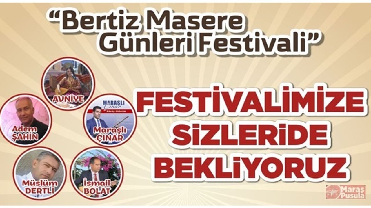 Kahramanmaraş’ta Türkiye’nin en şirin festivali başlıyor