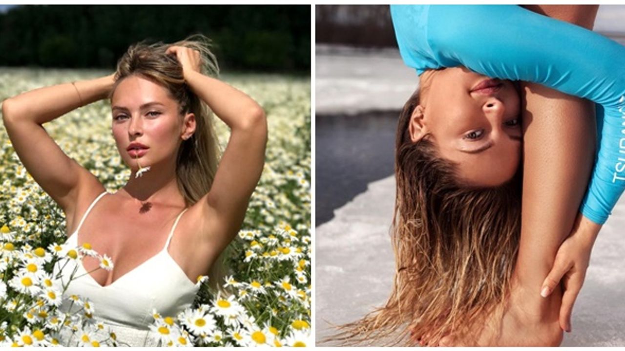 Yaşayan en güzel Rus seçilmişti, Türkiye pozuyla Instagram'ı salladı!