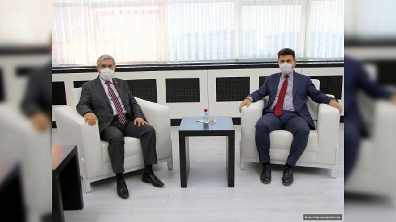 Rektör Niyazi Can, GAÜN Rektörü Özaydın’ı ziyaret etti