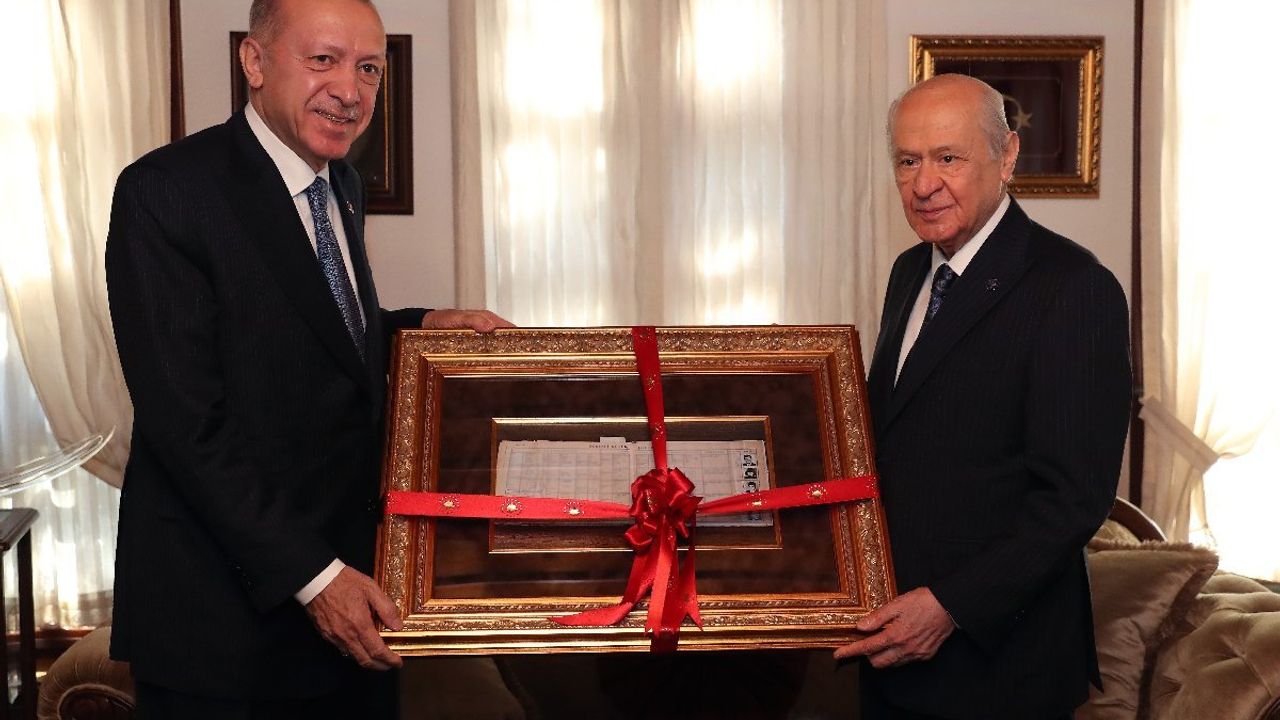 Cumhurbaşkanı Erdoğan’dan Bahçeli’ye doğum günü hediyesi