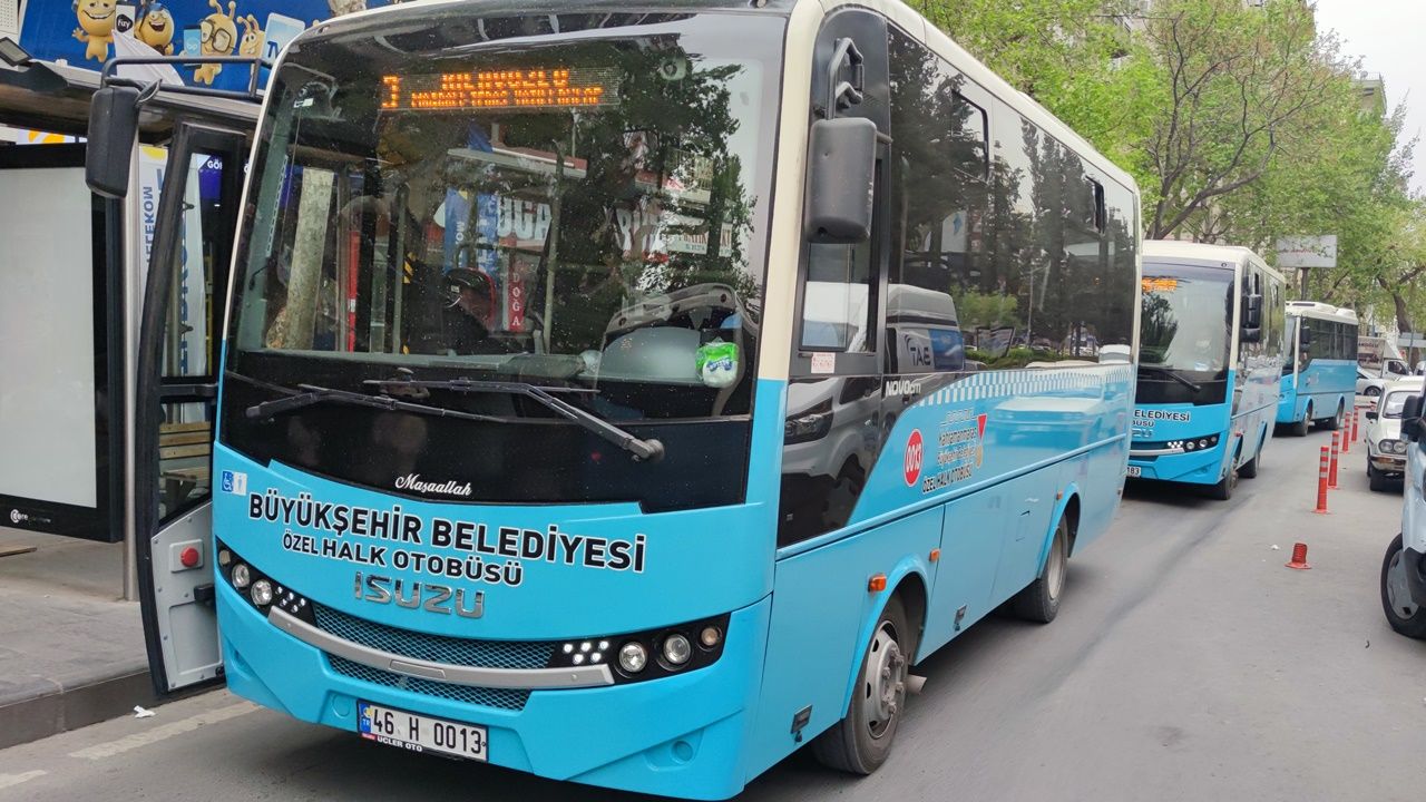 Kahramanmaraş’ta 421 belediye ve özel halk otobüsü günde 140 bin yolcu taşıyor!