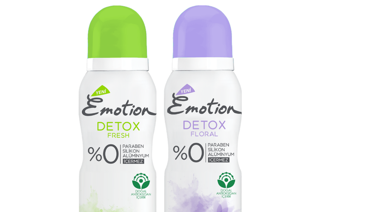 Emotion’dan bir yenilik daha: Emotion Detox Deodorant Serisi
