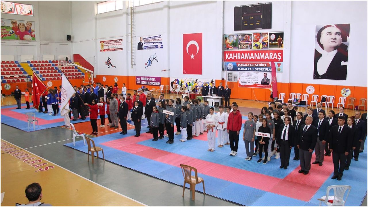Anadolu Yıldızlar Ligi Karate grup müsabakaları Kahramanmaraş'ta tamamlandı!