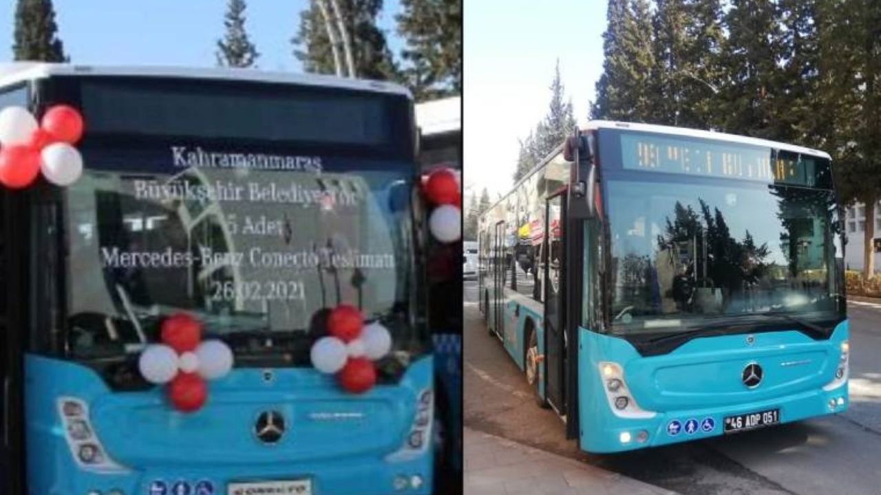 Kahramanmaraş'ta otobüsler boyandı iddiasına Güngör'den açıklama!