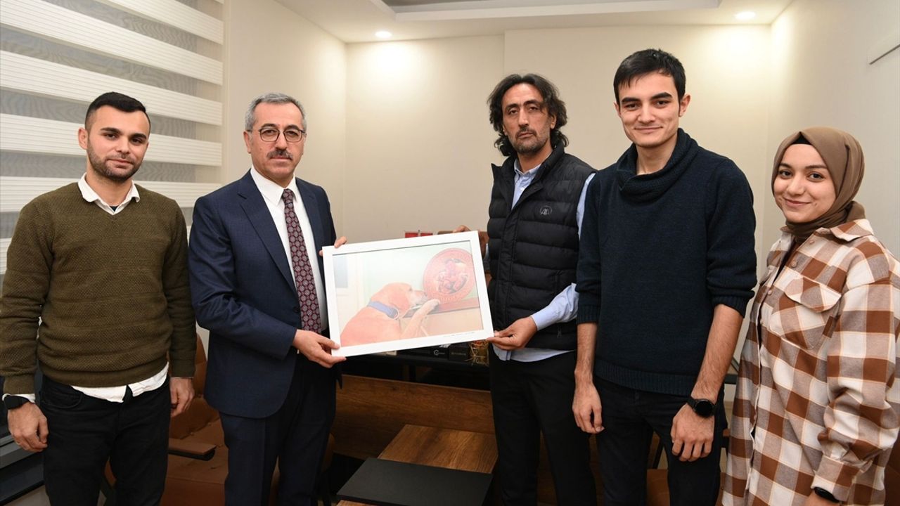 Kahramanmaraş Büyükşehir Belediye Başkanı Güngör'den AA'ya ziyaret