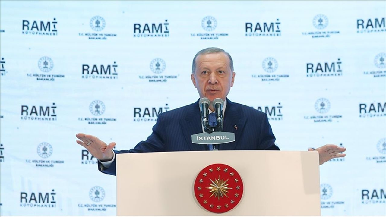 Erdoğan Rami Kütüphanesi'ni açtı müjdeleri sıraladı