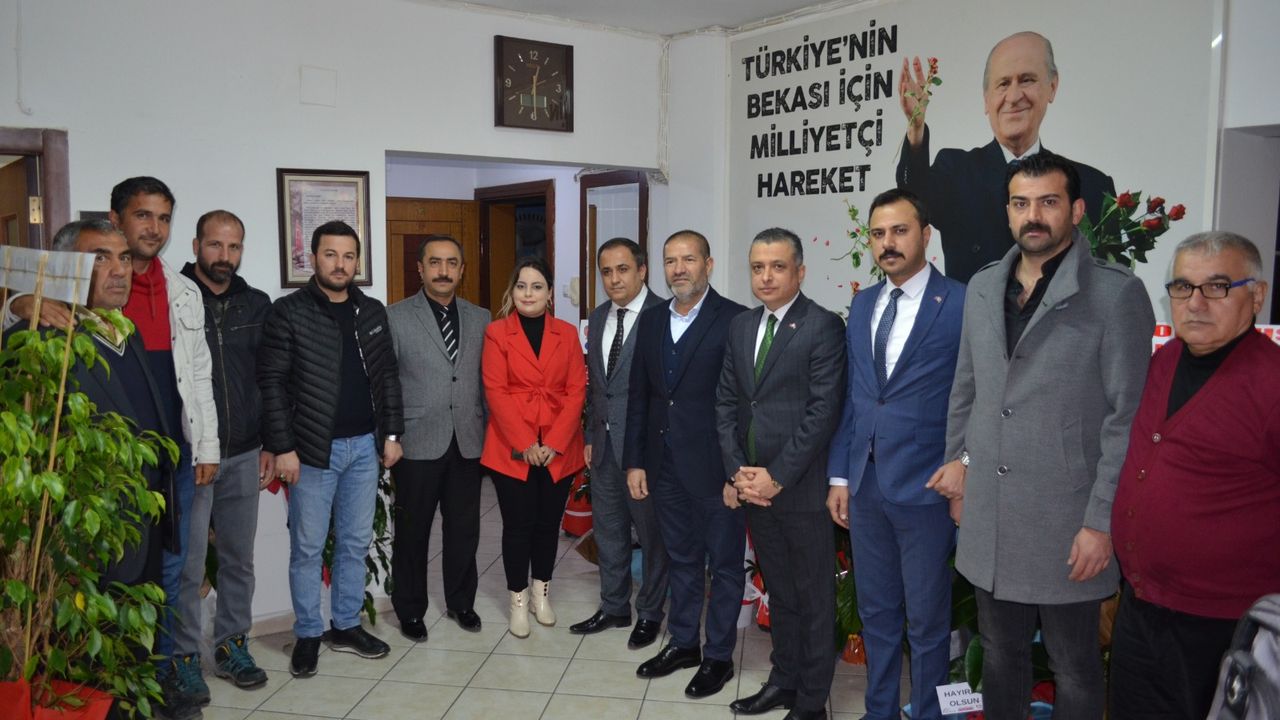 Kervancıoğlu, MHP’li Demiröz’ü ziyaret etti!