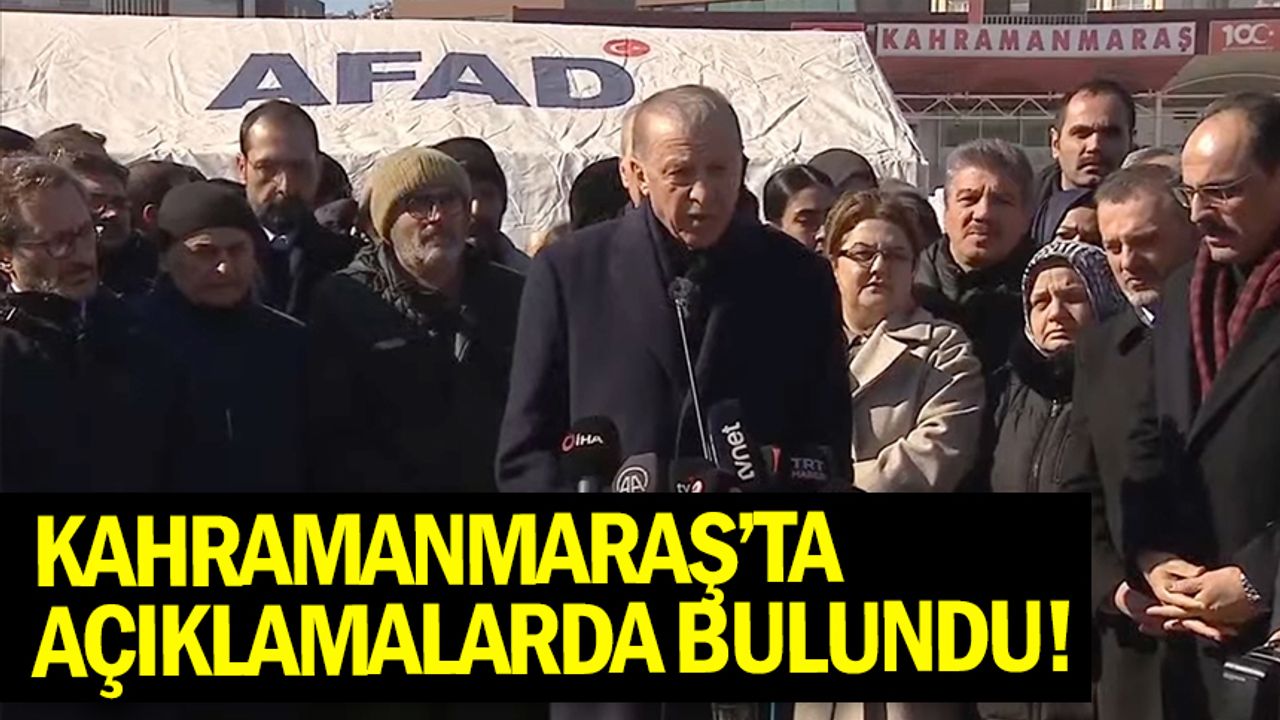 Cumhurbaşkanı Erdoğan: Vatandaşlarımız endişe etmesin, asla sokakta kalmalarına müsaade edemeyiz