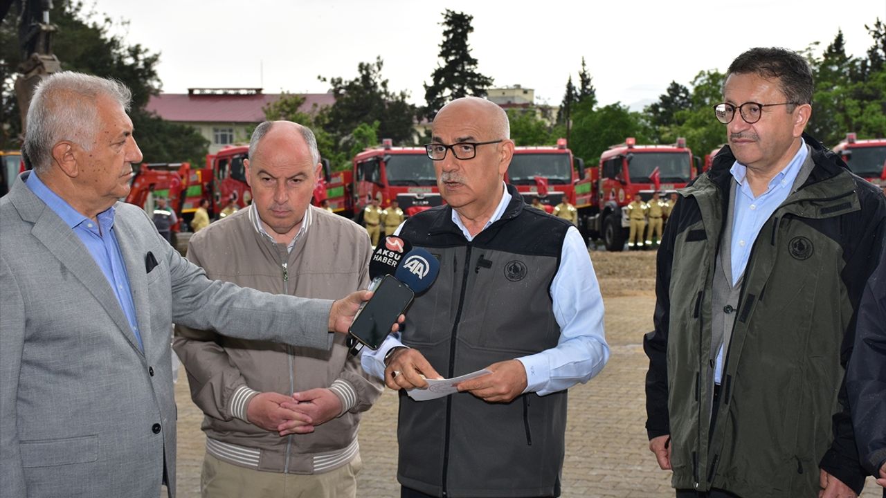 Tarım ve Orman Bakanı Kirişci, Kahramanmaraş'ta araç teslim töreninde konuştu: