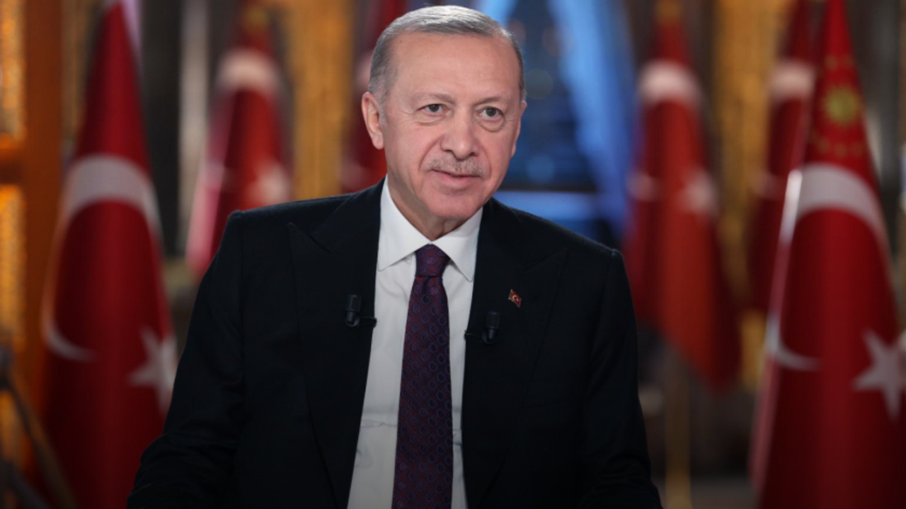 Erdoğan, TRT’deki propaganda konuşmasını yaptı