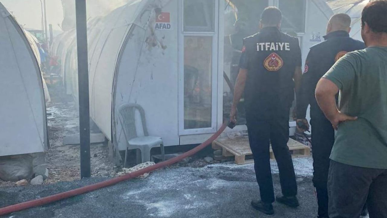 Kahramanmaraş'ta Elektrik akımına kapılan depremzede hayatını kaybetti 