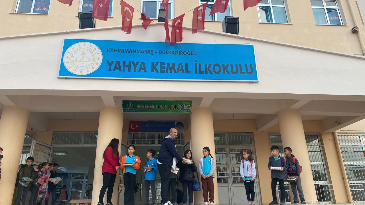 Yahya Kemal İlkokulu Filistin'e Destek Veriyor