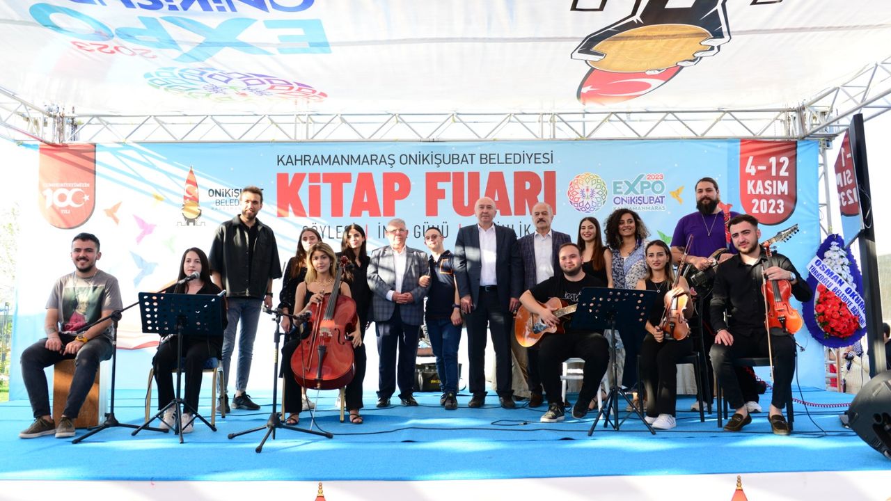 KSÜ Güzel Sanatlar Fakültesi, EXPO 2023 Kitap Fuarı Kapsamında Resim Sergisi ve Konser Düzenledi