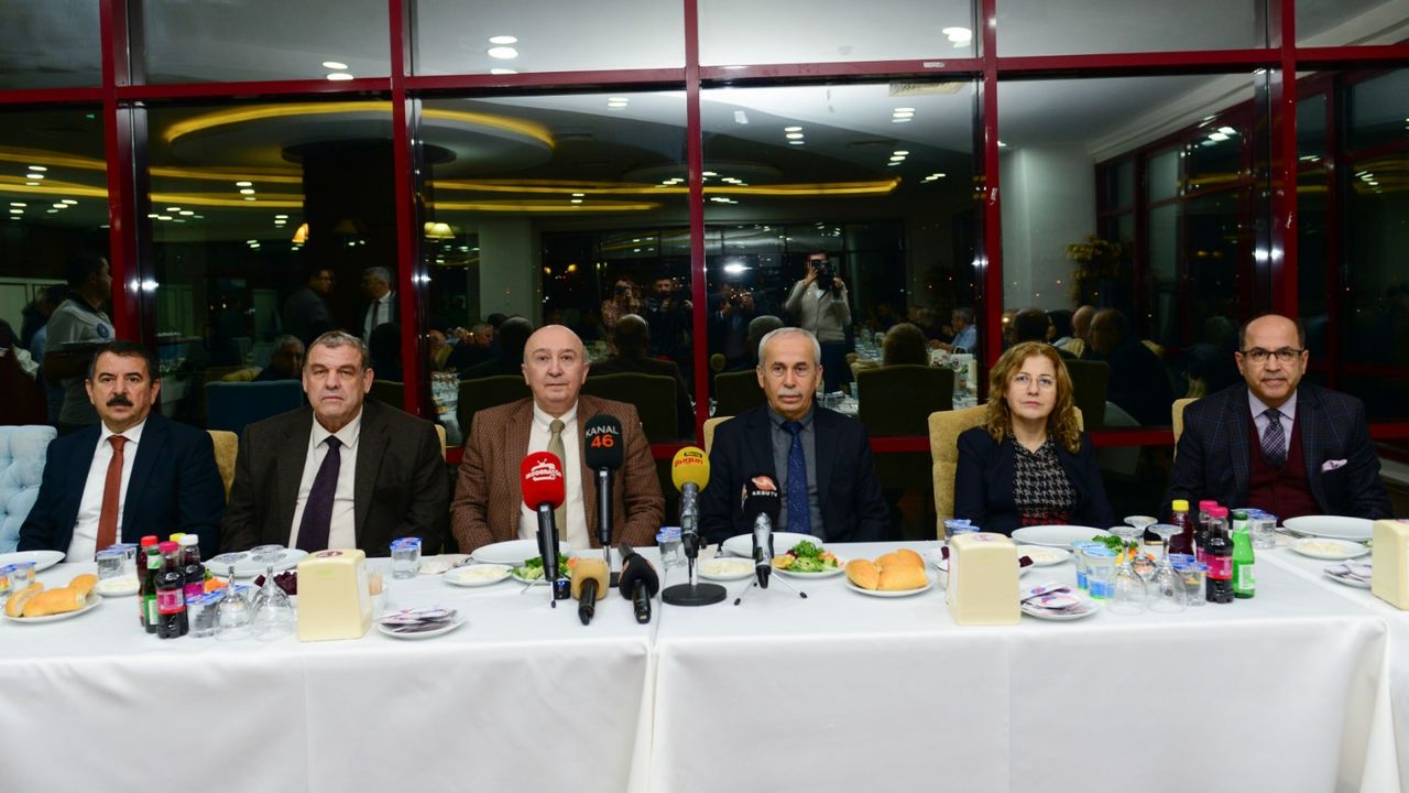 Rektör Yasım Kahramanmaraş'ta Görev Yapan Basın Temsilcilerini KSÜ’de Ağırladı