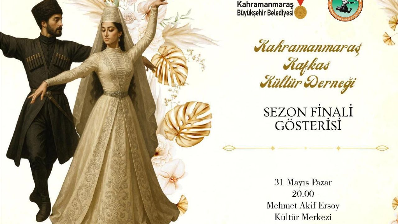 Kafkas Kültürünün Ritmi Kahramanmaraş’ta Yankılanacak