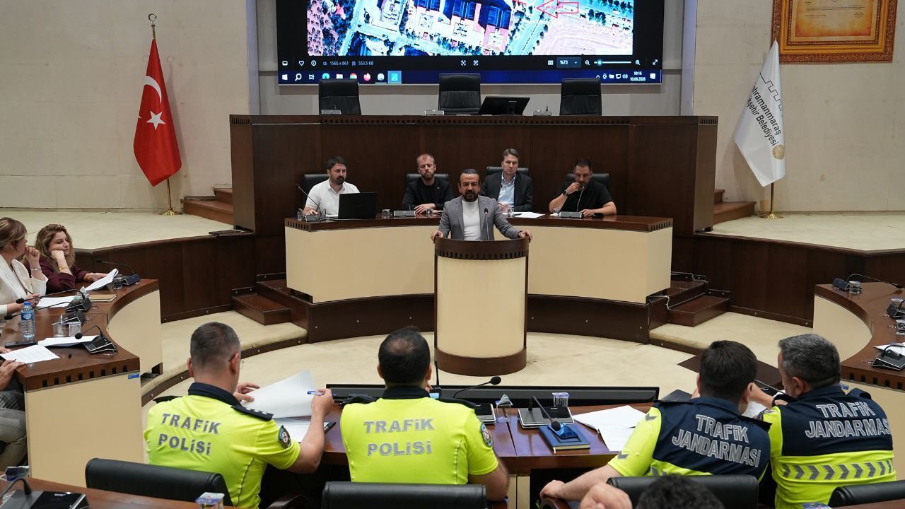 Kahramanmaraş'ta UKOME toplantısı ile ulaşım altya