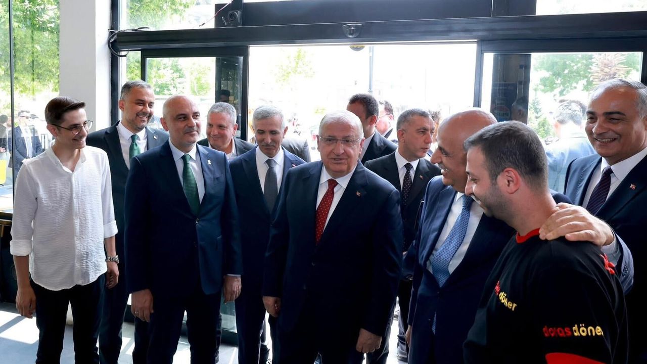 Milli Savunma Bakanı Yaşar Güler Kahramanmaraş’ta 