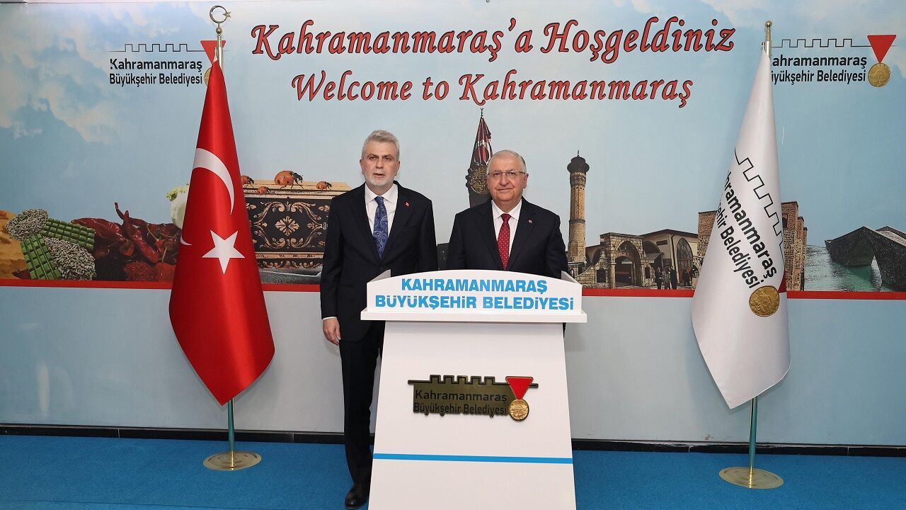 Kahramanmaraş'ta Bakan Güler, Başkan Görgel ile şehrin yenid