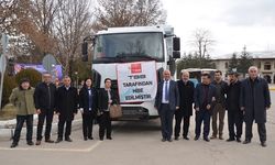 TBB'den Elbistan Belediyesine Kamyon Desteği