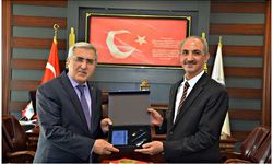 Rektör Can, Kırşehir Ahi Evran Üniversitesi Rektörü Karakaya’yı Ziyaret Etti