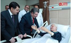 Bakan Koca’dan, Nuri Pakdil'e hastane ziyareti!