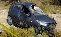 Aksaray'da otomobil takla attı: 1 ölü, 2 yaralı