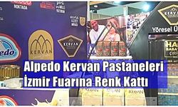 Alpedo Kervan Pastaneleri İzmir Fuarına Renk Kattı