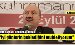 BDDK Başkanı Mehmet Ali Akben Kahramanmaraş'ta konuştu.. İyi günleri müjdeliyorum!