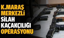Kahramanmaraş merkezli silah kaçakçılığı operasyonu!