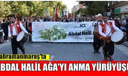 Kahramanmaraş'ta Abdal Halil Ağa'yı anma yürüyüşü düzenlendi