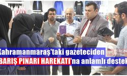 Kahramanmaraş'taki gazeteciden ‘Barış Pınarı Harekatı’na anlamlı destek!