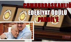 Cumhurbaşkanlığı Edebiyat Ödülü Devrimci Yazar Nuri Pakdil’e
