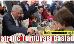 Kahramanmaraş'ta 24 Kasım Öğretmen Günü Satranç Turnuvası başladı