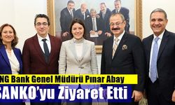 ING Bank Genel Müdürü Pınar Abay, SANKO’yu Ziyaret Etti