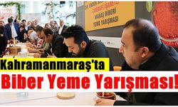 Kahramanmaraş'ta Biber Yeme Yarışması!