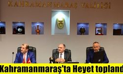 Kahramanmaraş'ta Ceyhan Havzası Yönetim Heyeti toplantısı yapıldı