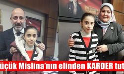 Küçük Mislina’nın elinden KARDER tuttu