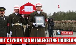 Şehit Ceyhun Taş Memleketi Kahramanmaraş'a Uğurlandı